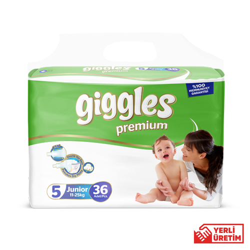 Giggles Premium Eko 5 Numara Junior (36 Adet)