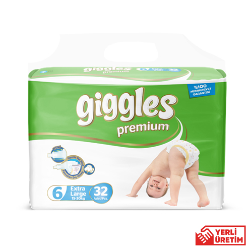 Giggles Premium Eko 6 Numara Junior Plus (32 Adet)